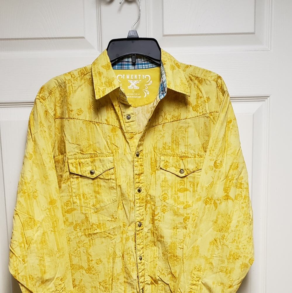 LS mens western shirt